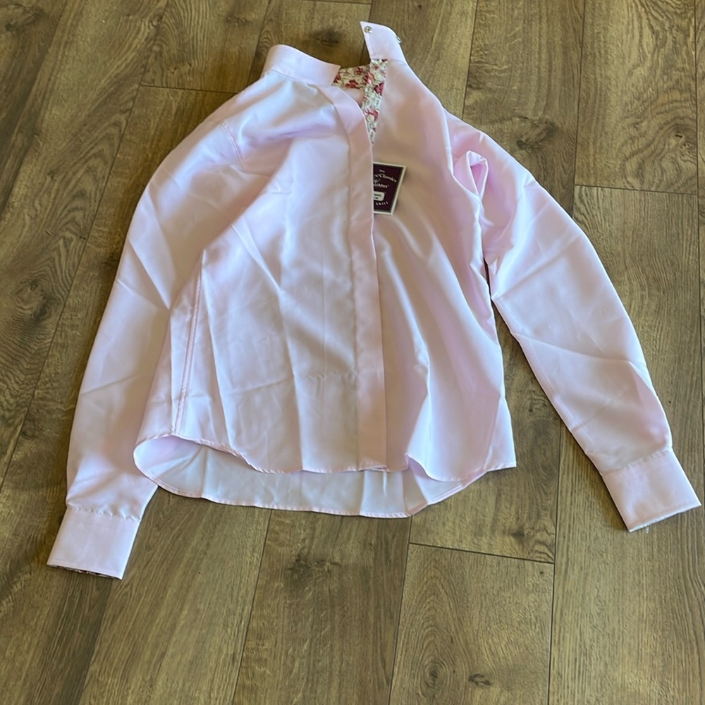 The Essex classics cool max pink riding shirt